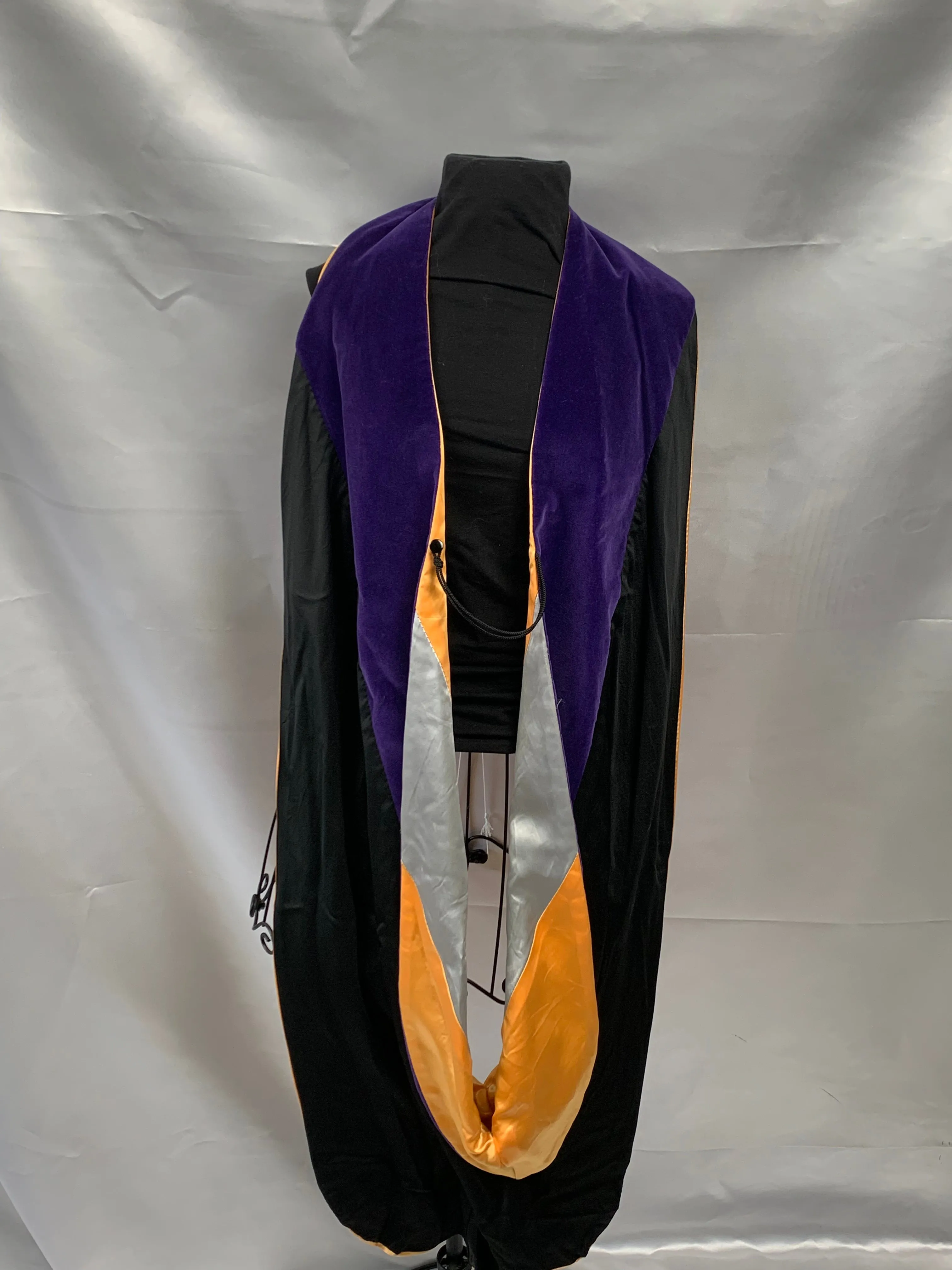 Graduation Hoods, Sashes Blue, Purple  Adult Unisex