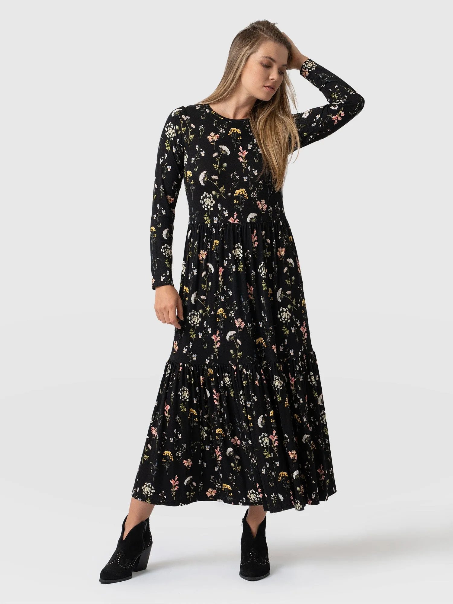 Greenwich Dress Long Sleeve - Hyde Gardens