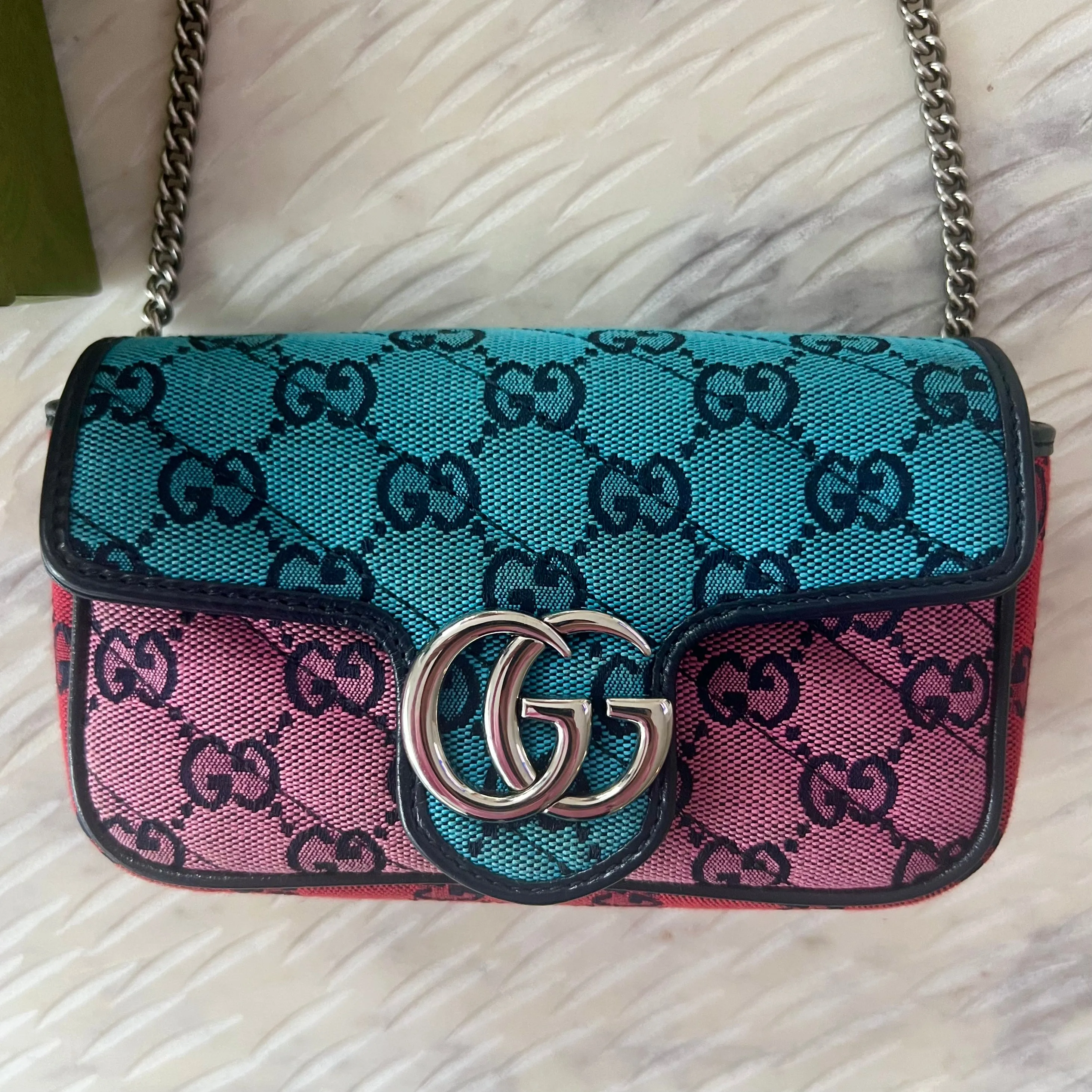 GUCCI Marmont Super Mini Crossbody Bag