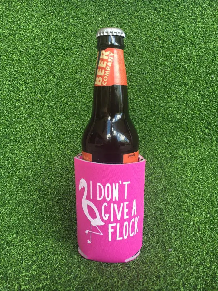 'I Don't Give A Flock' Drink Hugger