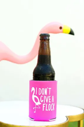 'I Don't Give A Flock' Drink Hugger