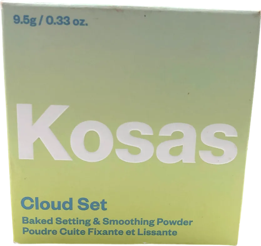 Kosas Cloud Set Baked Setting & Smoothing Powder Velvety Sheer Deep 9.5g