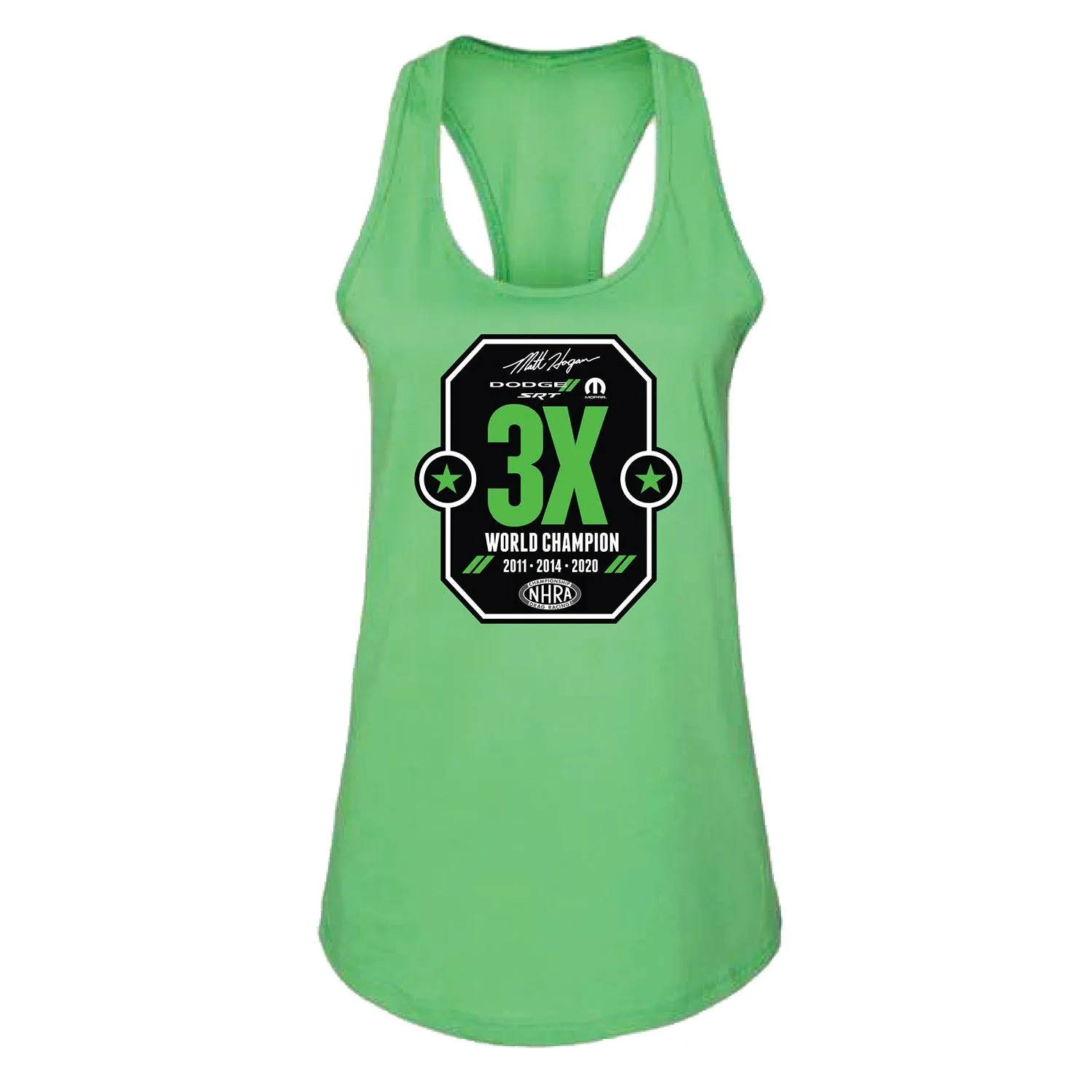 Ladies Matt Hagan 3X Champ Tank Top