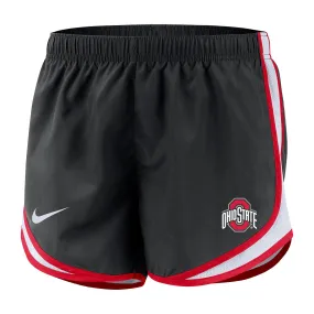 Ladies Ohio State Buckeyes Nike Tempo Shorts