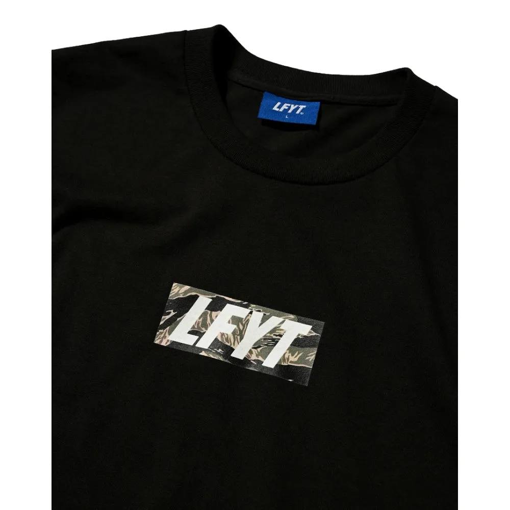 LAFAYETTE CAMO BOX LOGO TEE-BLACK