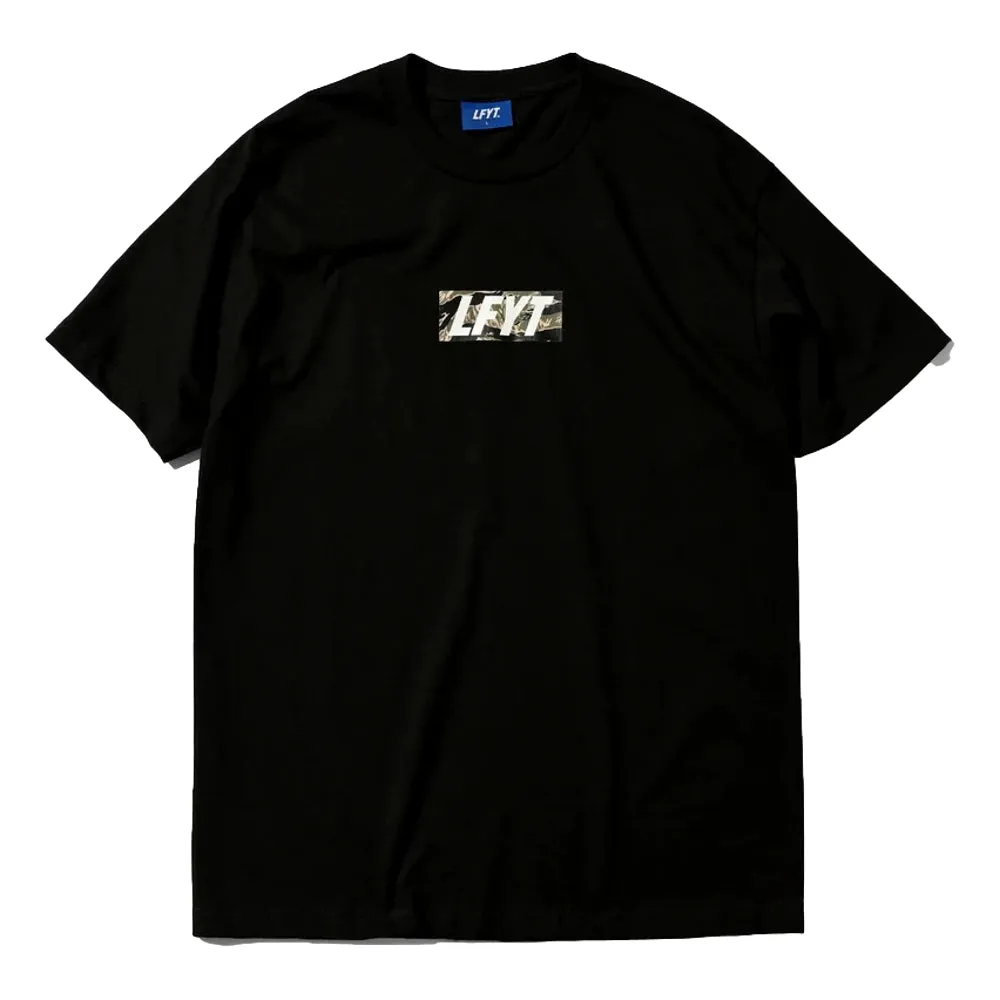 LAFAYETTE CAMO BOX LOGO TEE-BLACK