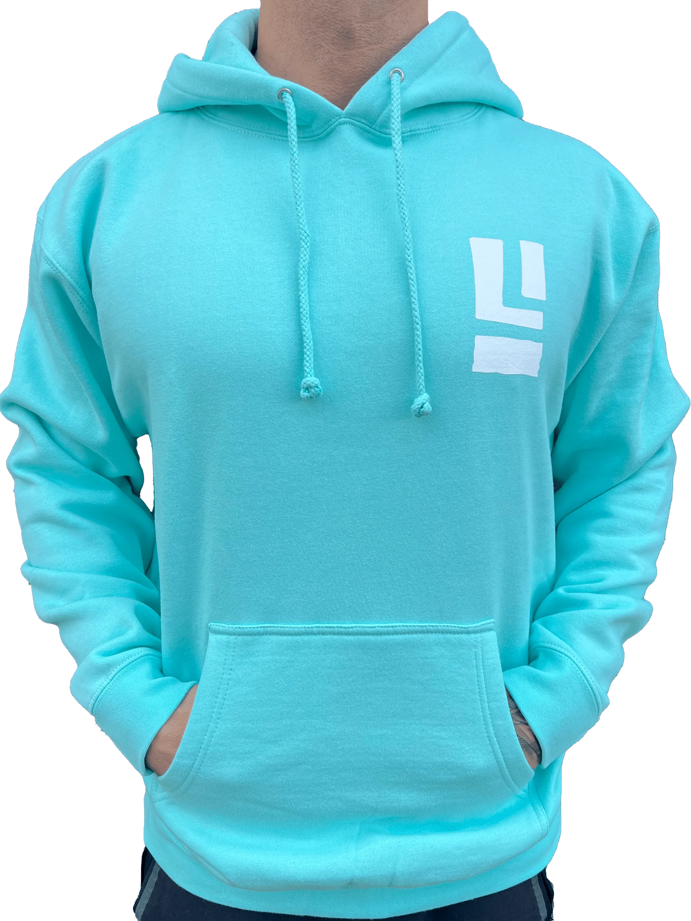 Long Island Strong Beach Wave Hoodie (Mint)