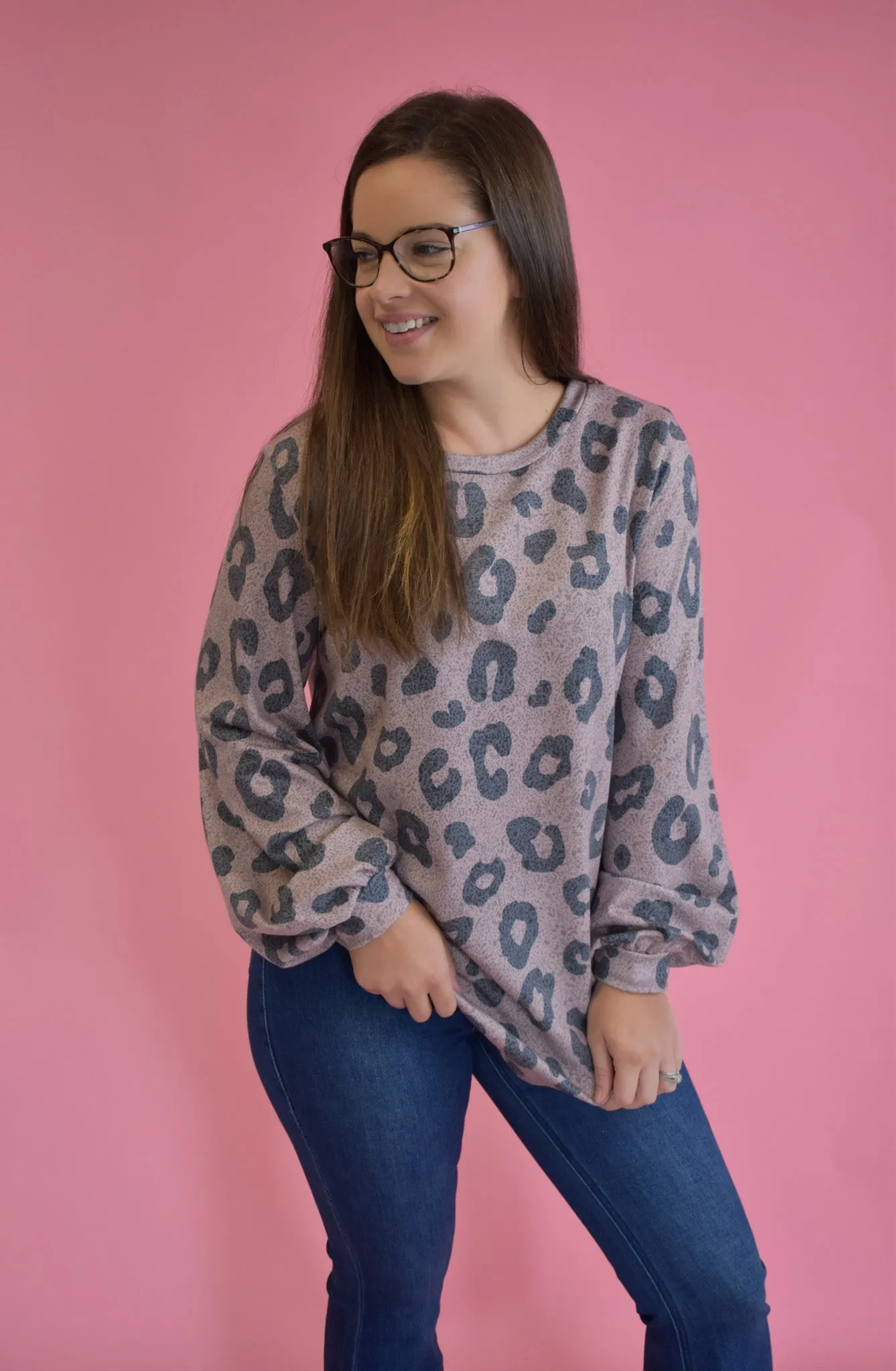 Making It Work Leopard Tunic