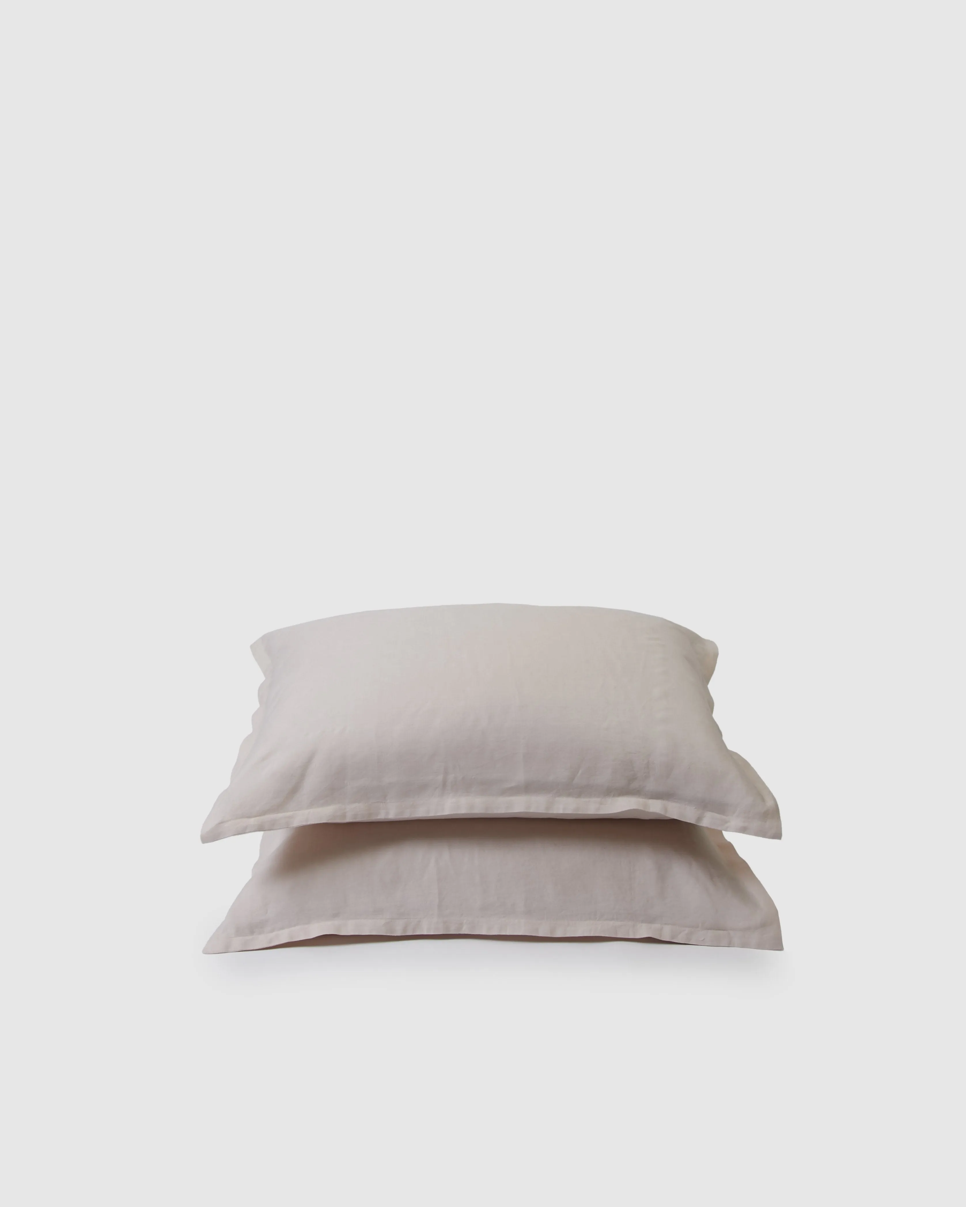 Marcel Linen Duvet Set - Blush