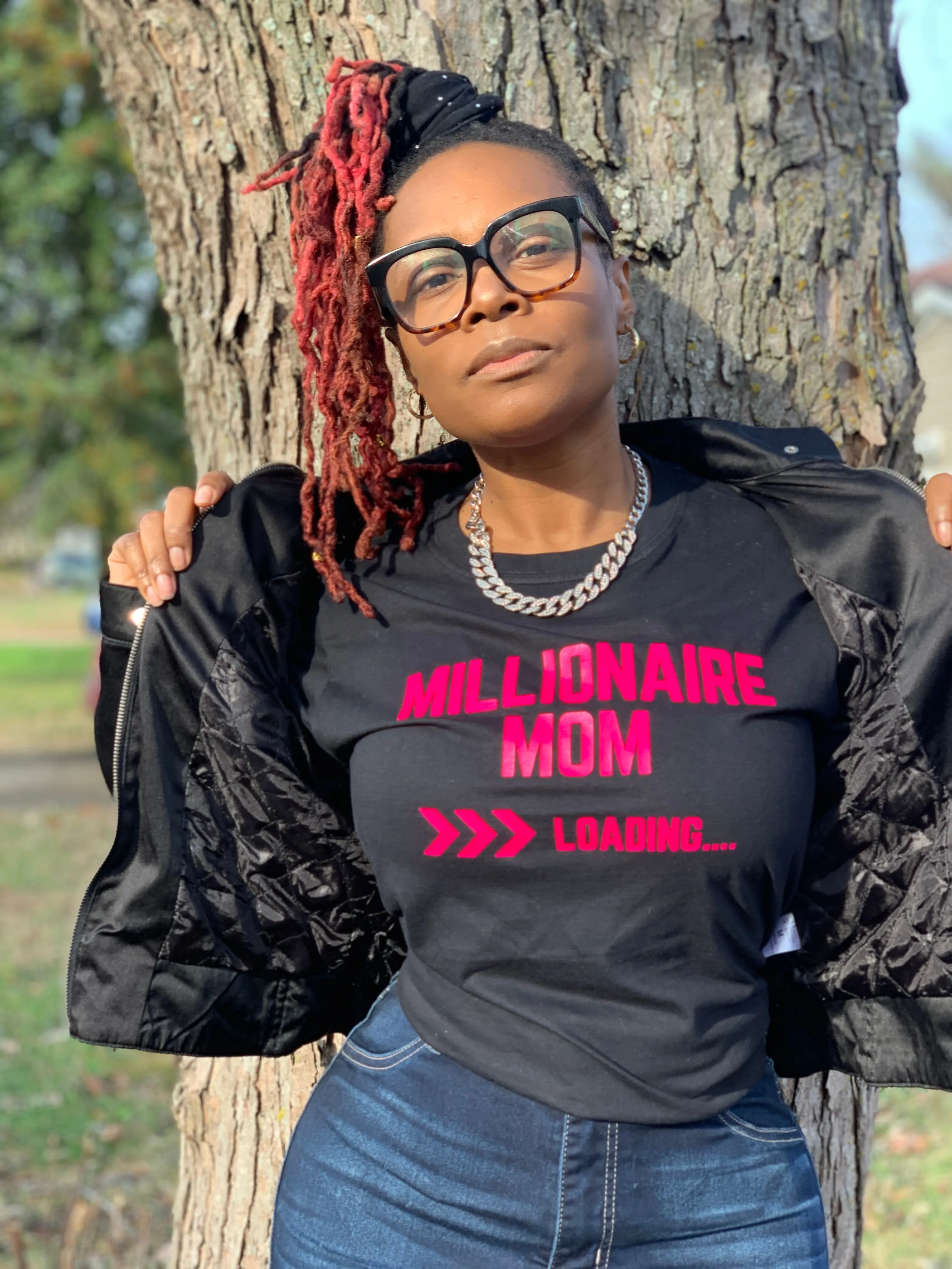 Millionaire Mom Loading  T-Shirt