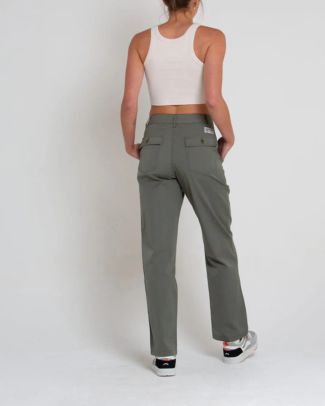 Mona Ripstop Pant - Lichen Green