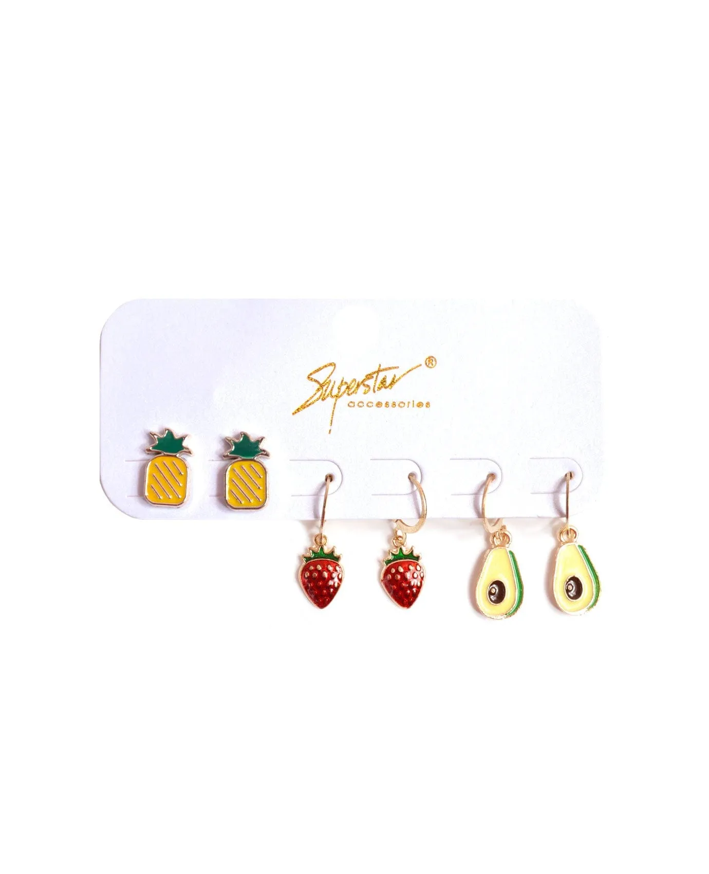 More Fruits Earring Set