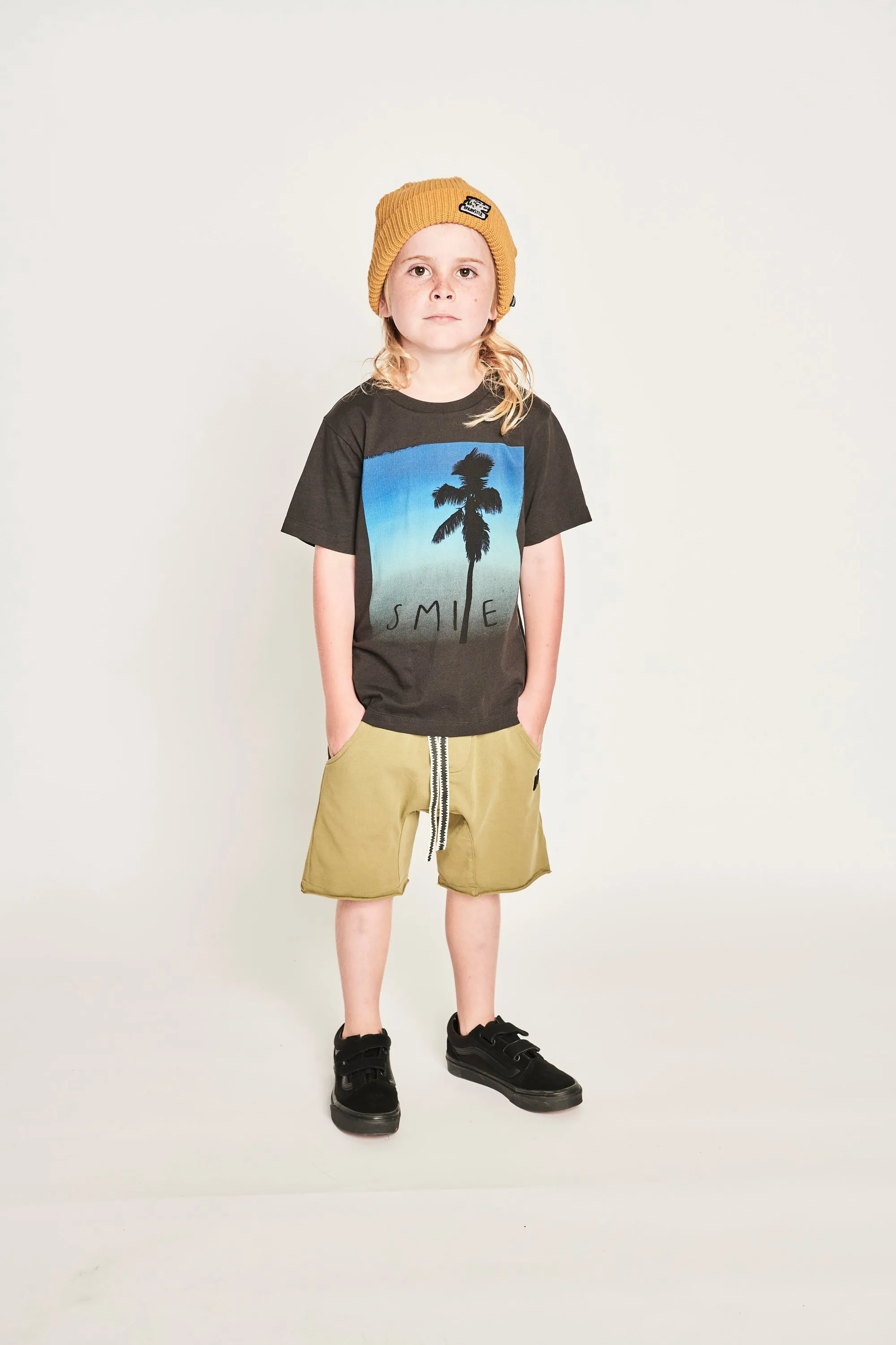 Munster Kids Ahoy SS Tee - Soft Black