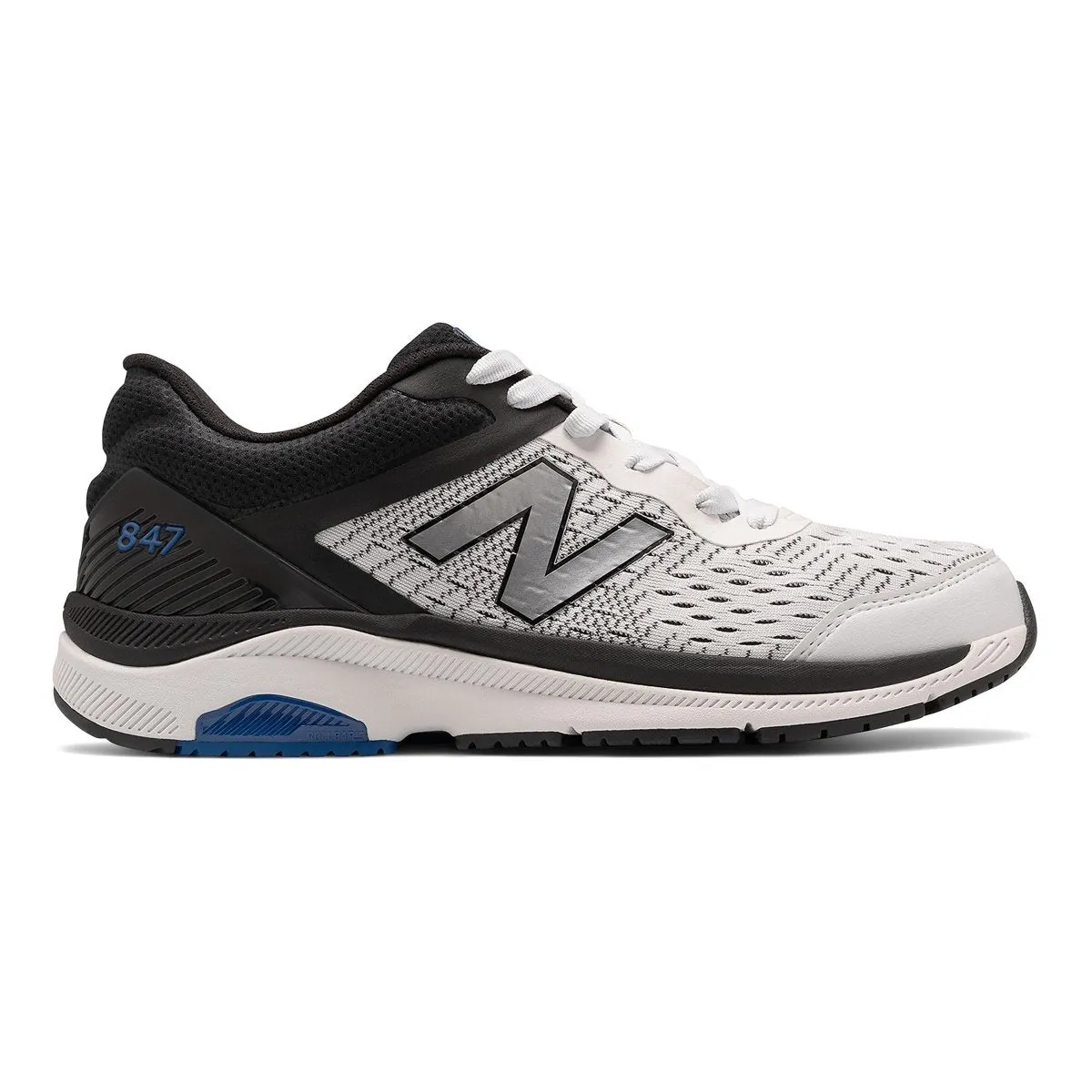 New Balace Men's MW847LW4 White/Black/Blue