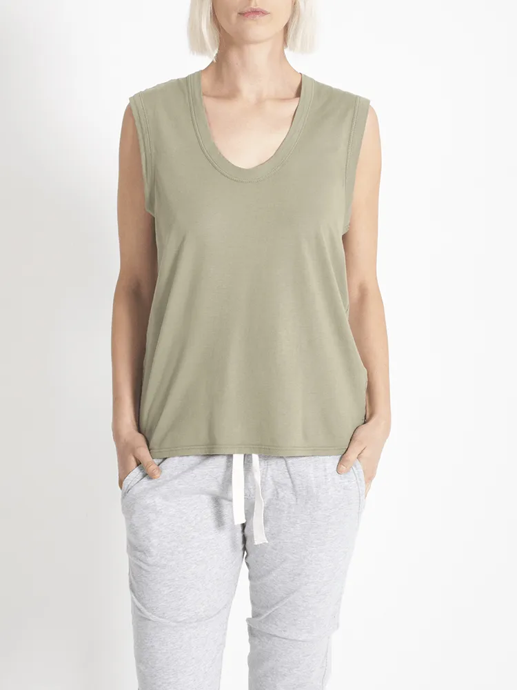 Perfecto Tank Khaki