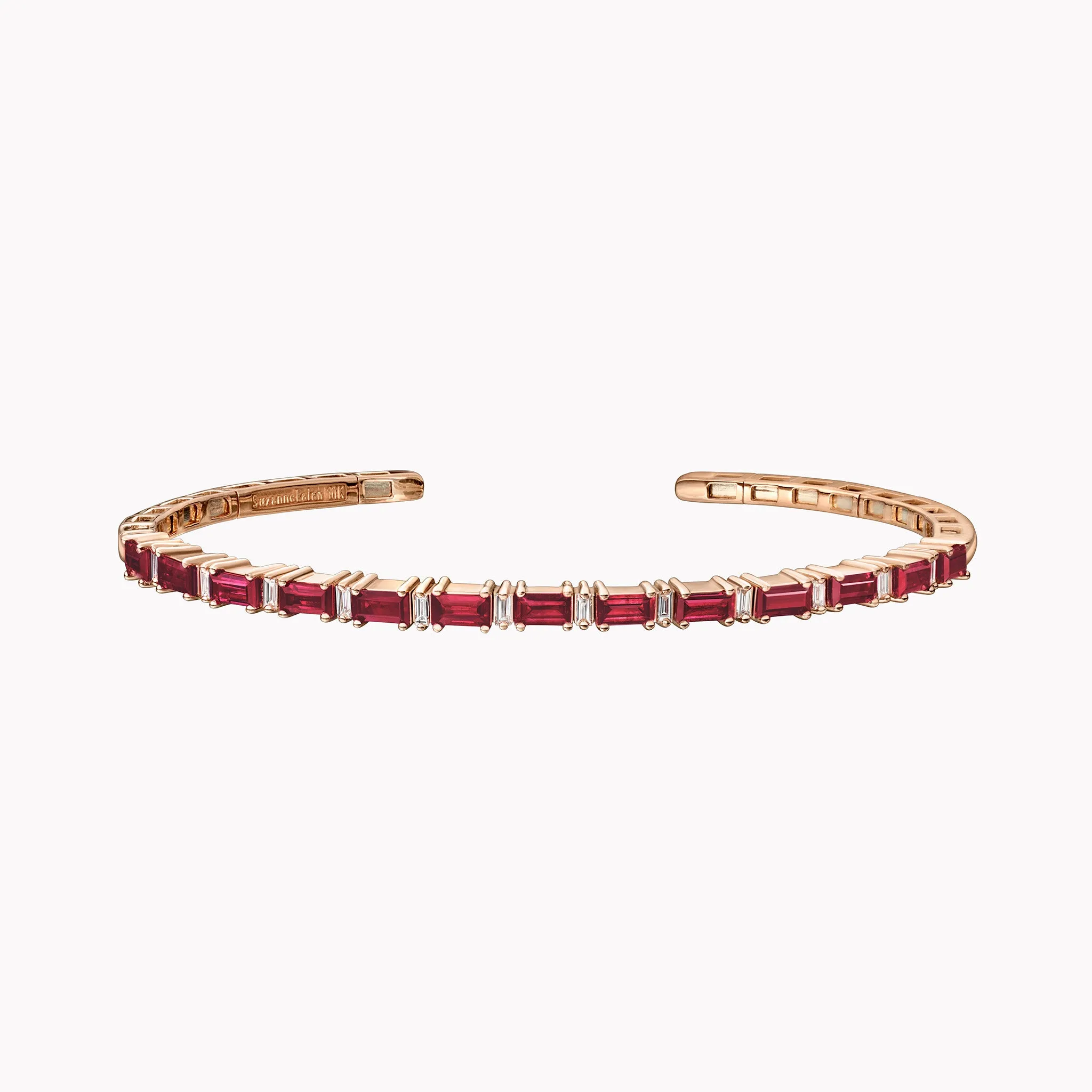 Ruby & Diamond Bangle