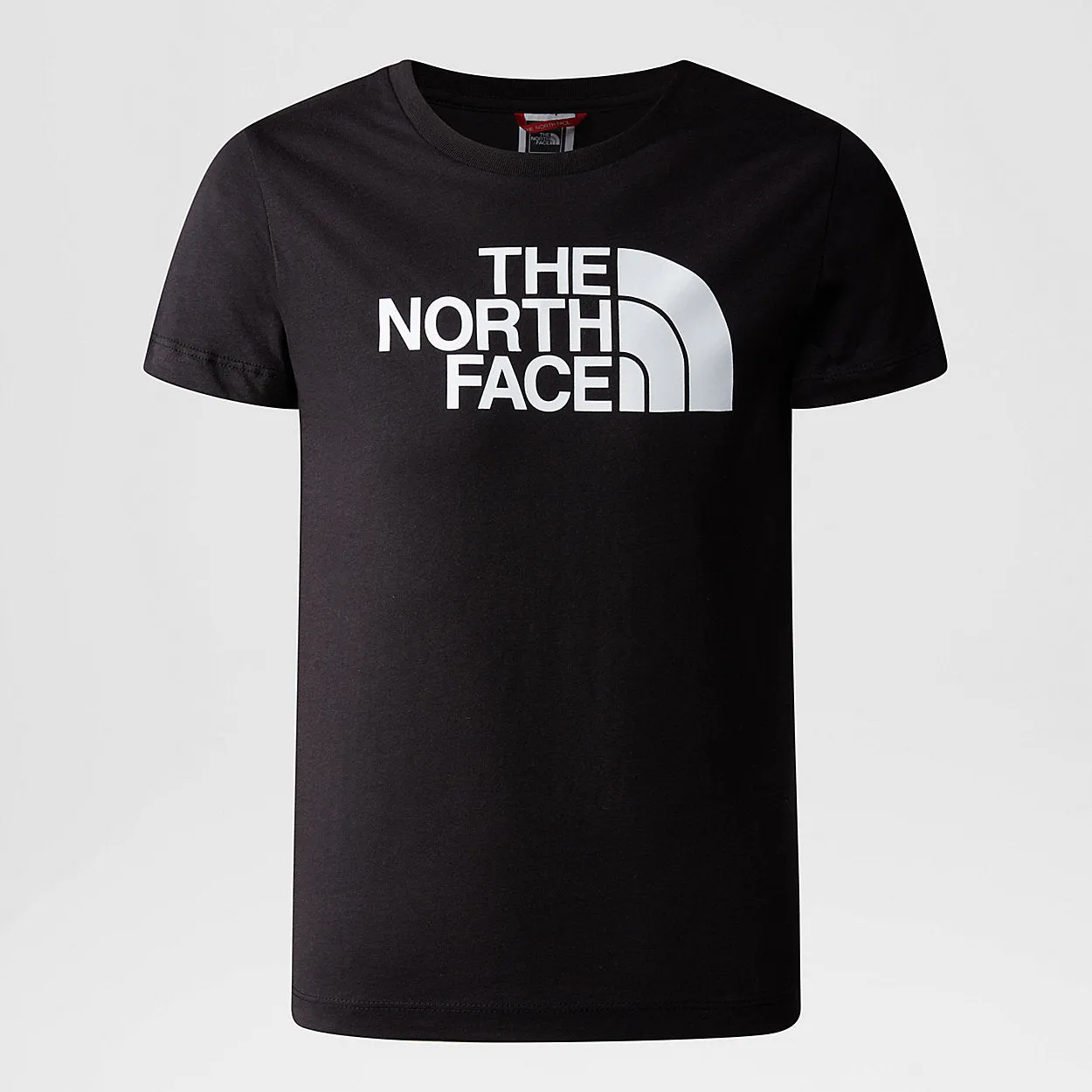 The North Face Easy Tee boys' t-shirt NF0A82GHKY41 black-white