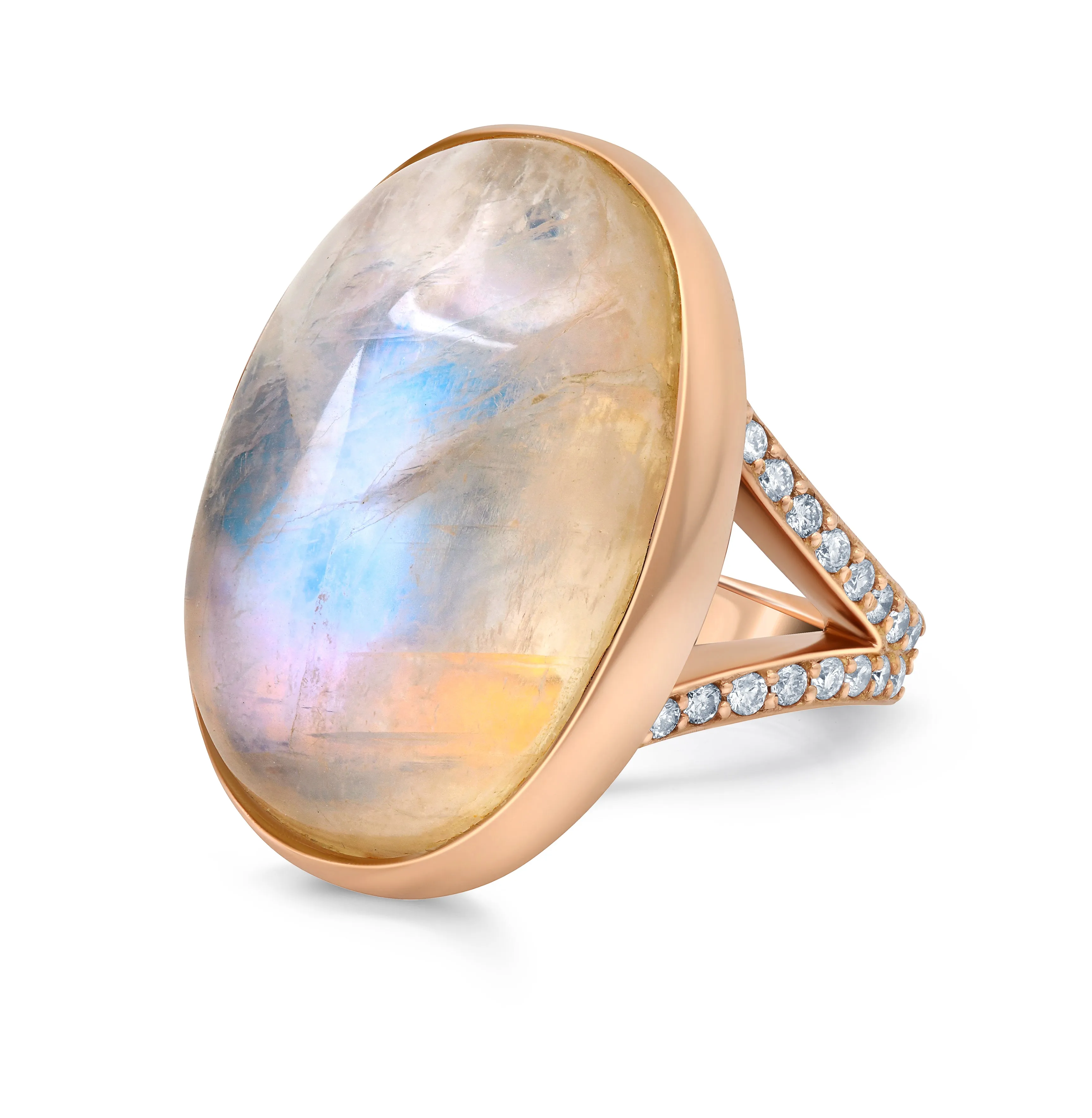 Yola Rainbow Moonstone Ring